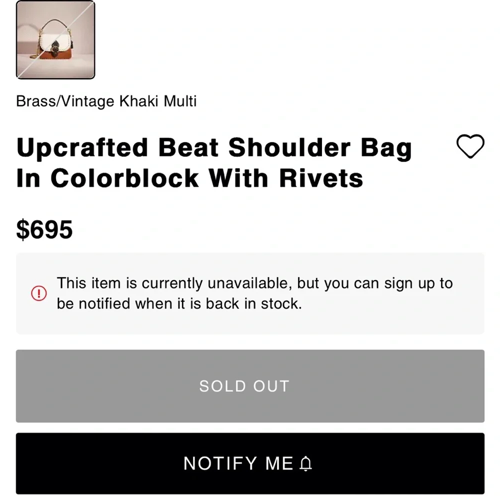 Coach bag - Picture 2 of 4